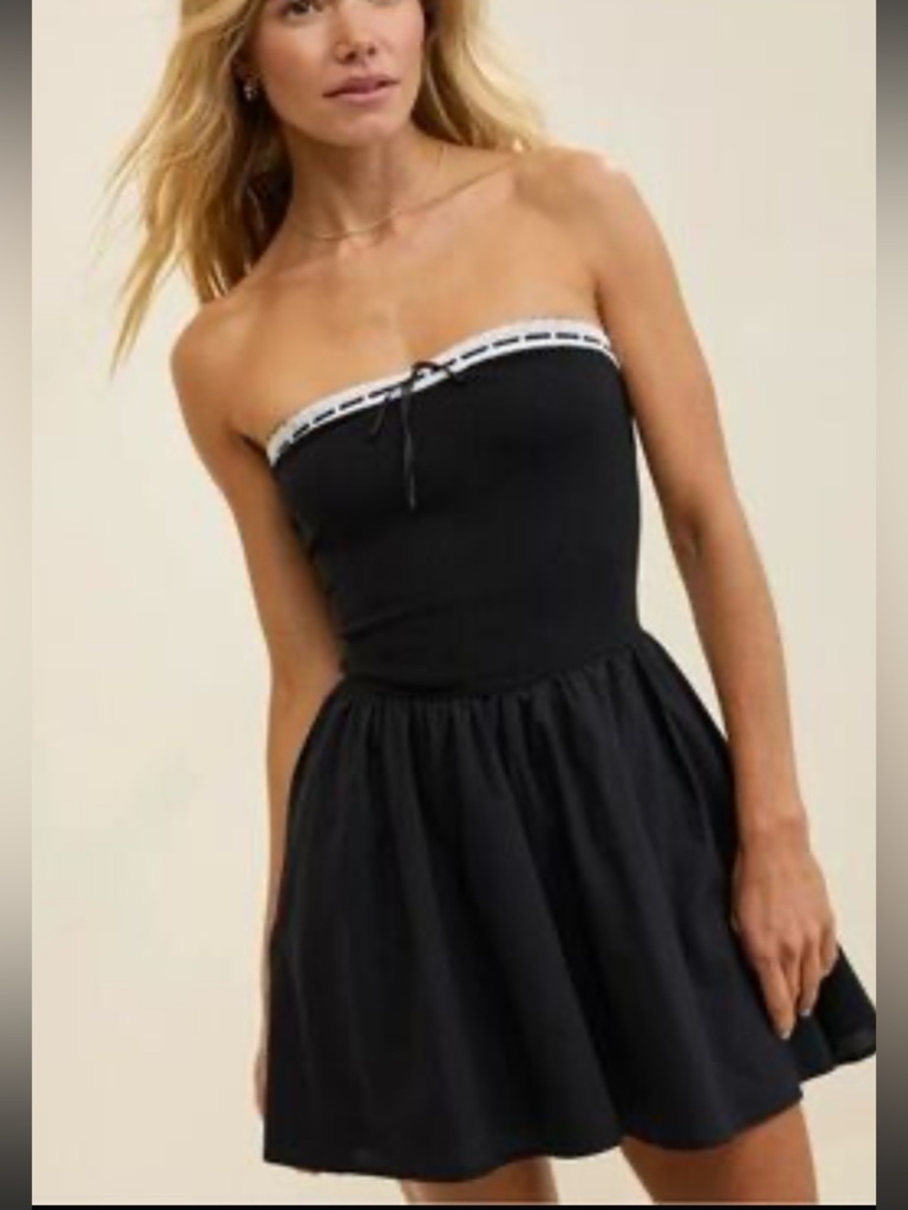 Mini Black Aerie Dress Perfect For Summer